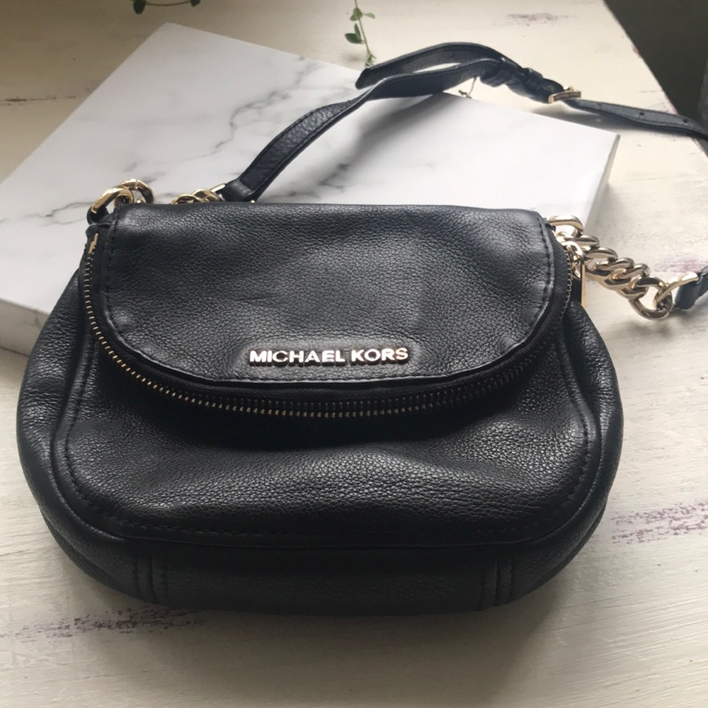 MK over the shoulder